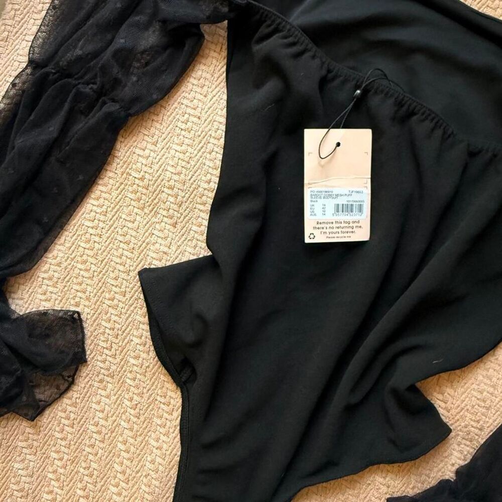 Missguided Women's Black Bodysuit